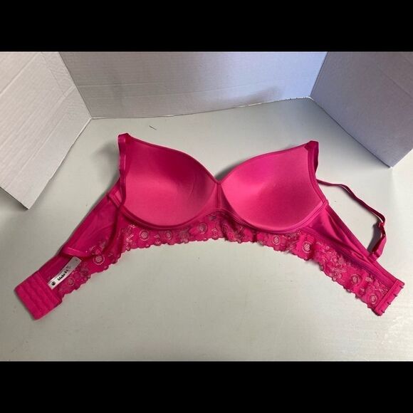 BLAKE & Co. Women’s Pink Lace Bra, Size 38C,nylon & spandex blend, New with tags - Picture 5 of 11